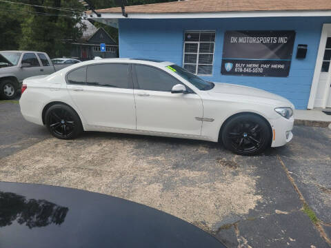 2013 BMW 7 Series for sale at DK-Motorsports Inc. in Fayetteville GA