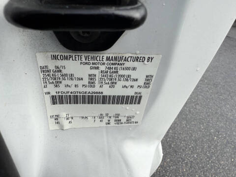 2016 Ford F-450 Super Duty