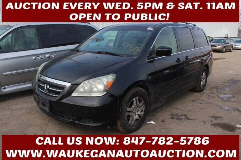 2006 Honda Odyssey for sale at Waukegan Auto Auction in Waukegan IL