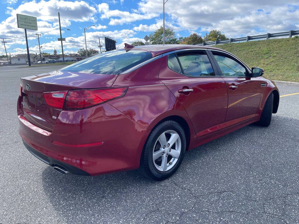 2015 Kia Optima for sale at M & P Auto Sales in Saddle Brook, NJ