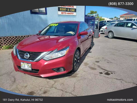 2017 Nissan Altima for sale at No Ka Oi Motors in Kahului HI