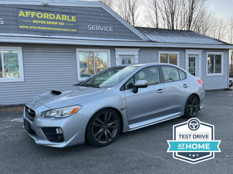 2016 Subaru WRX for sale at Affordable Motor Group Inc in Worcester MA