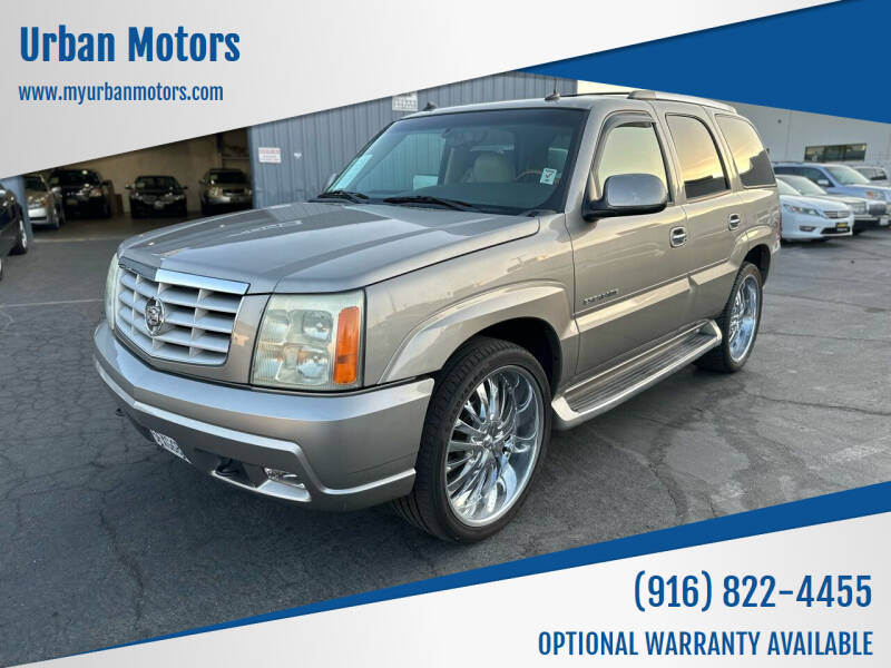2003 Cadillac Escalade for sale in Sacramento, CA