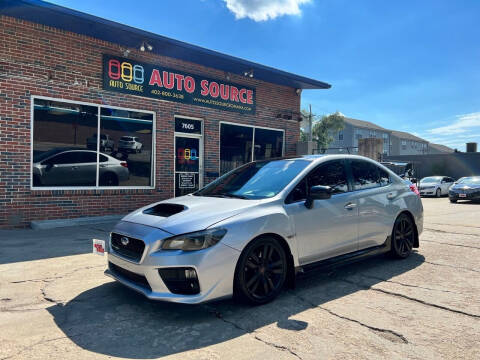 2016 Subaru WRX for sale at Auto Source in Ralston NE
