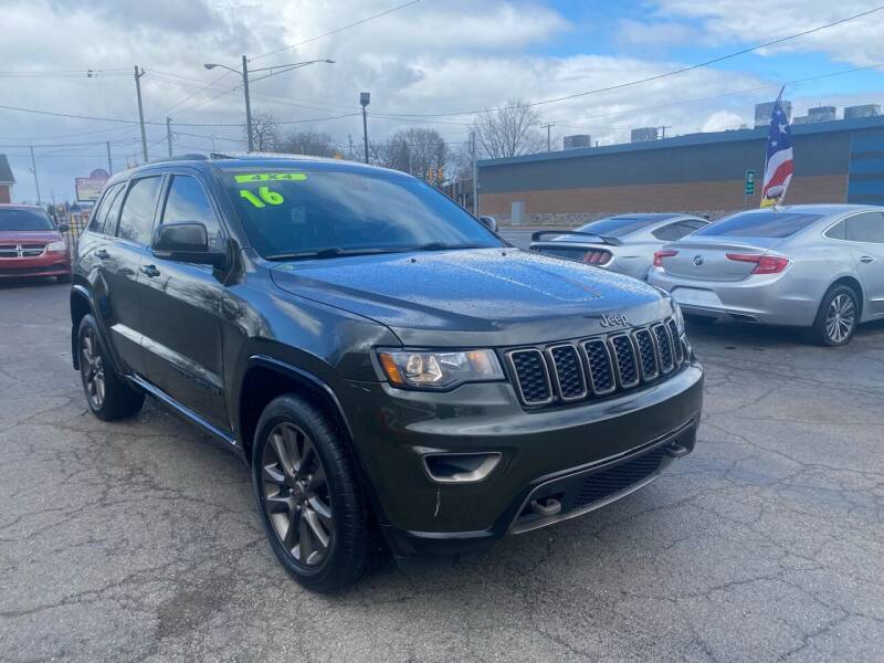 2016 Jeep Grand Cherokee for sale at Billy Auto Sales in Redford MI