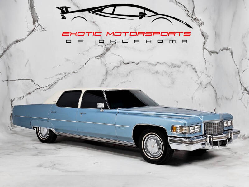 1976 Cadillac Fleetwood for sale at Exotic Motorsports of Oklahoma in Edmond OK