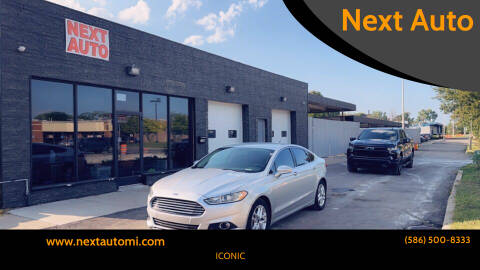 2015 Ford Fusion for sale at Next Auto in Mount Clemens MI