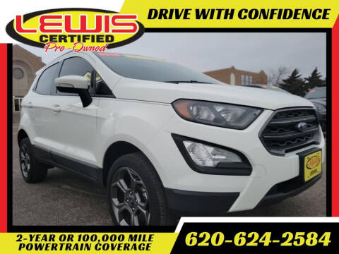 2018 Ford EcoSport for sale at Lewis Chevrolet of Liberal in Liberal KS