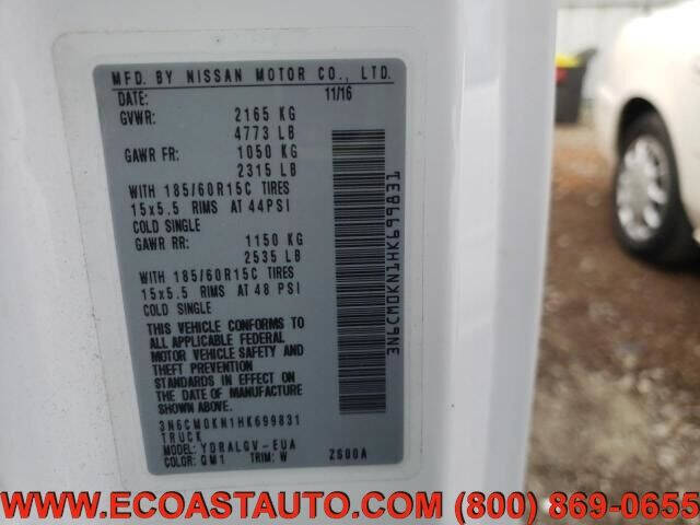 2017 Nissan NV200 SV