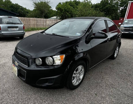 2013 Chevrolet Sonic for sale at USA AUTO CENTER in Austin TX