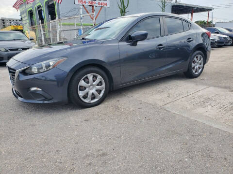 2015 Mazda MAZDA3 for sale at INTERNATIONAL AUTO BROKERS INC in Hollywood FL