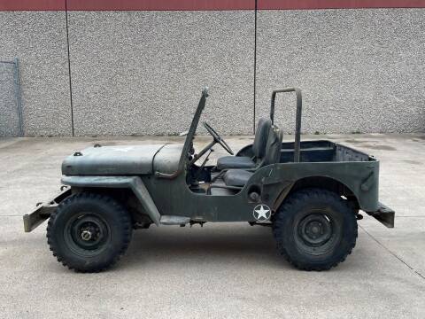 1948 Willys Jeep for sale at Enthusiast Motorcars of Texas in Rowlett TX