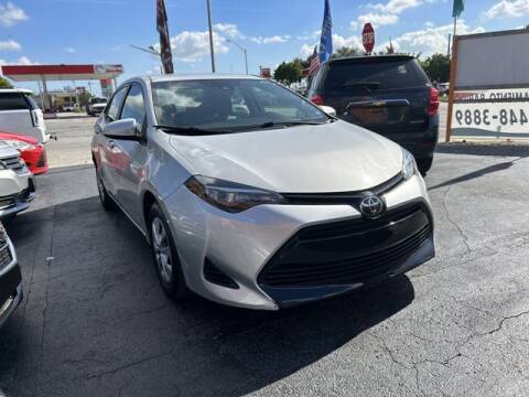 2017 Toyota Corolla for sale at VALDO AUTO SALES in Hialeah FL
