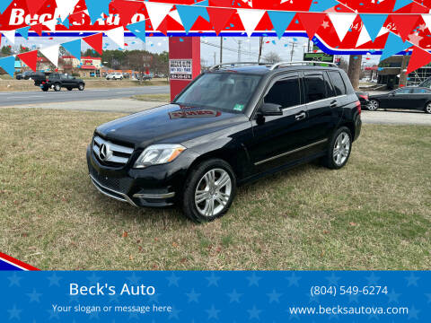 2014 Mercedes-Benz GLK for sale at Beck's Auto in Chesterfield VA