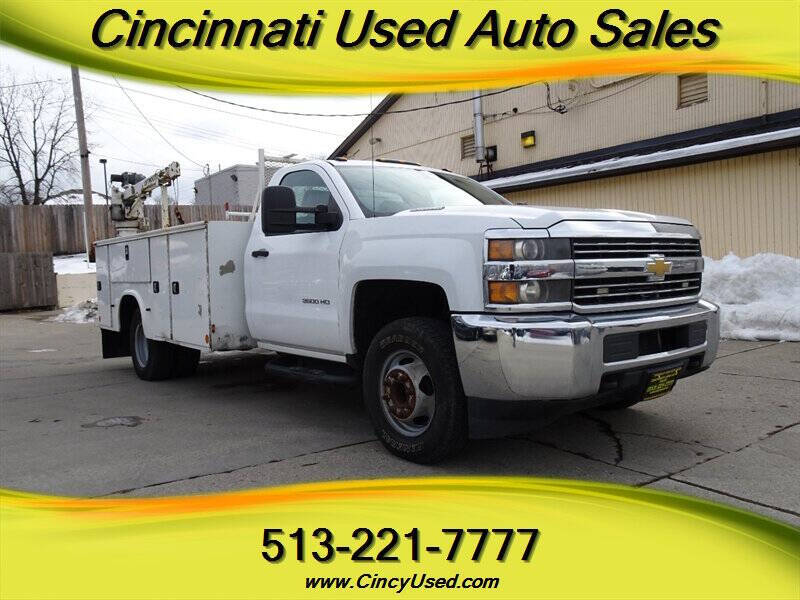 2015 Chevrolet Silverado 3500HD CC for sale at Cincinnati Used Auto Sales in Cincinnati OH