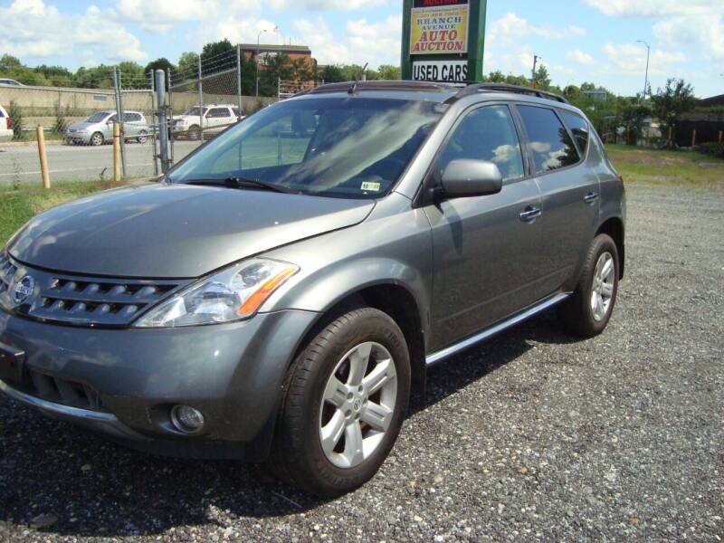 2007 Nissan Murano for sale at Branch Avenue Auto Auction in Clinton MD