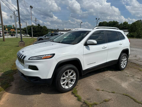 2016 Jeep Cherokee for sale at Haynes Auto Sales Inc in Anderson SC