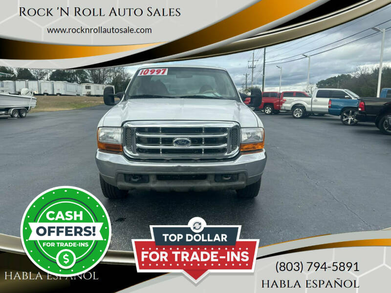 1999 Ford F-250 Super Duty for sale at Rock 'N Roll Auto Sales in West Columbia SC