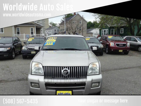 2007 Mercury Mountaineer for sale at Worldwide Auto Sales in Fall River MA