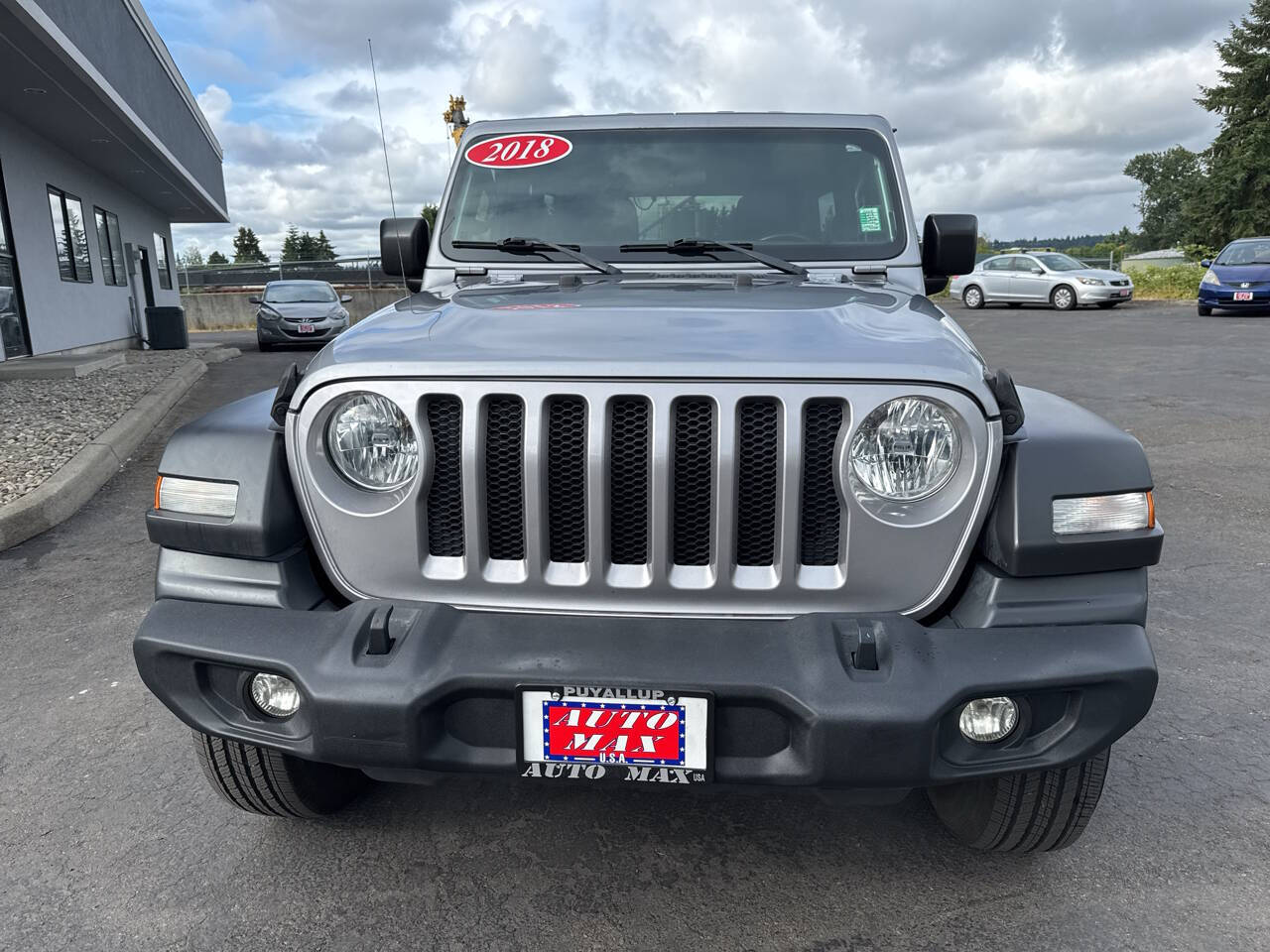 used 2018 Jeep Wrangler Unlimited car, priced at $21,999