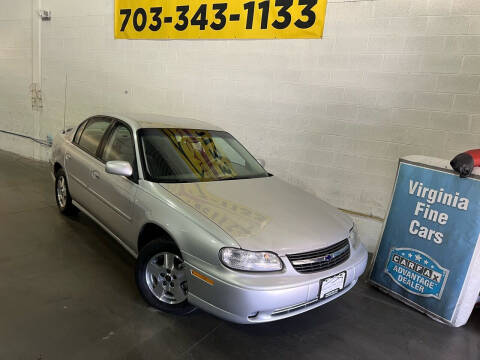 2003 Chevrolet Malibu for sale at Virginia Fine Cars in Chantilly VA