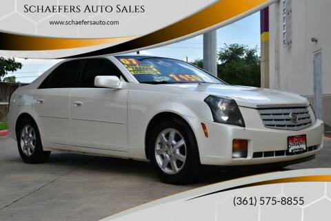 2007 Cadillac CTS for sale at Schaefers Auto Sales in Victoria TX