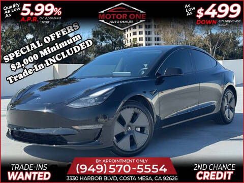 2021 Tesla Model 3 Standard Range Plus