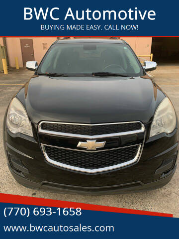 2014 Chevrolet Equinox for sale at BWC Automotive in Kennesaw GA