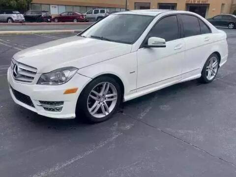 2012 Mercedes-Benz C-Class for sale at Brown Auto Sales Inc in Upland CA