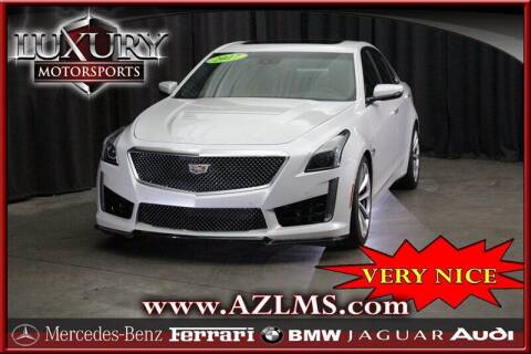 2017 Cadillac CTS-V for sale at Luxury Motorsports in Phoenix AZ