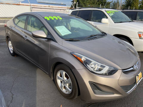 2014 Hyundai Elantra for sale at Pacific Point Auto Sales in Lakewood WA
