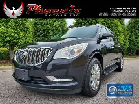2013 Buick Enclave for sale at Phoenix Motors Inc in Raleigh NC