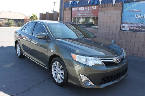2014 Toyota Camry for sale at NV Cars 4 Less, Inc. in Las Vegas NV