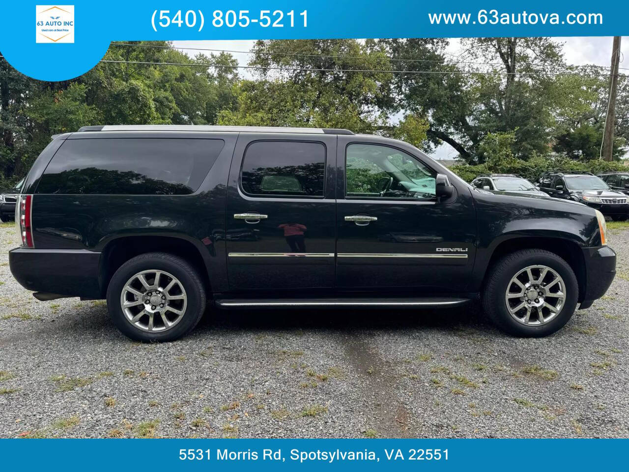 2011 GMC Yukon XL for sale at 63 Auto Inc in Spotsylvania, VA