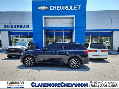 2021 BMW X3 for sale at CHEVROLET SUBURBANO in Claremore OK