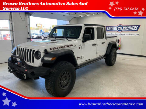 2020 Jeep Gladiator for sale at Brown Brothers Automotive Sales And Service LLC in Hudson Falls NY