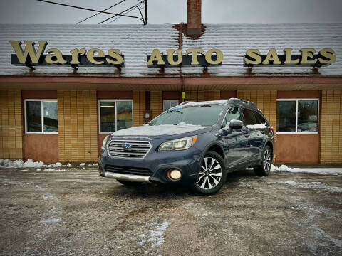 2015 Subaru Outback for sale at Wares Auto Sales INC in Traverse City MI