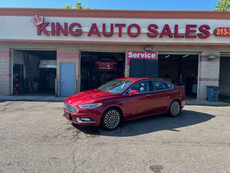 2017 Ford Fusion for sale at KING AUTO SALES  II in Detroit MI