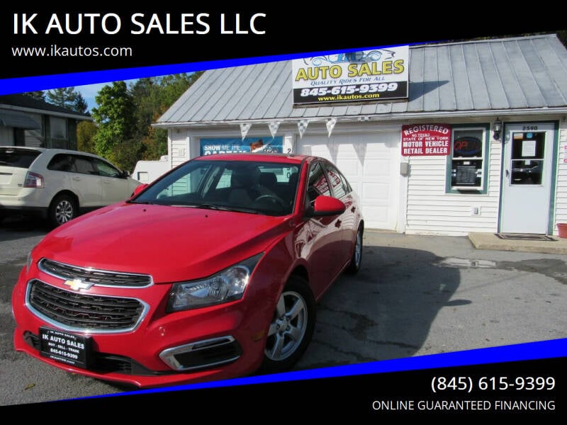 2016 Chevrolet Cruze Limited for sale at IK AUTO SALES LLC in Goshen NY