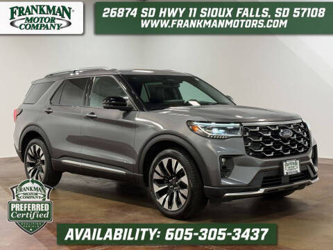 2025 Ford Explorer Platinum