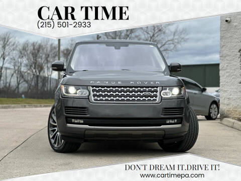 2016 Land Rover Range Rover for sale at Car Time in Philadelphia PA