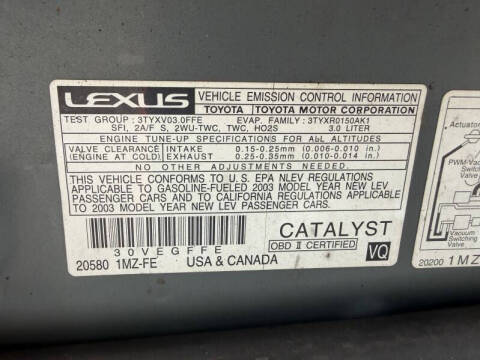 2003 Lexus RX 300