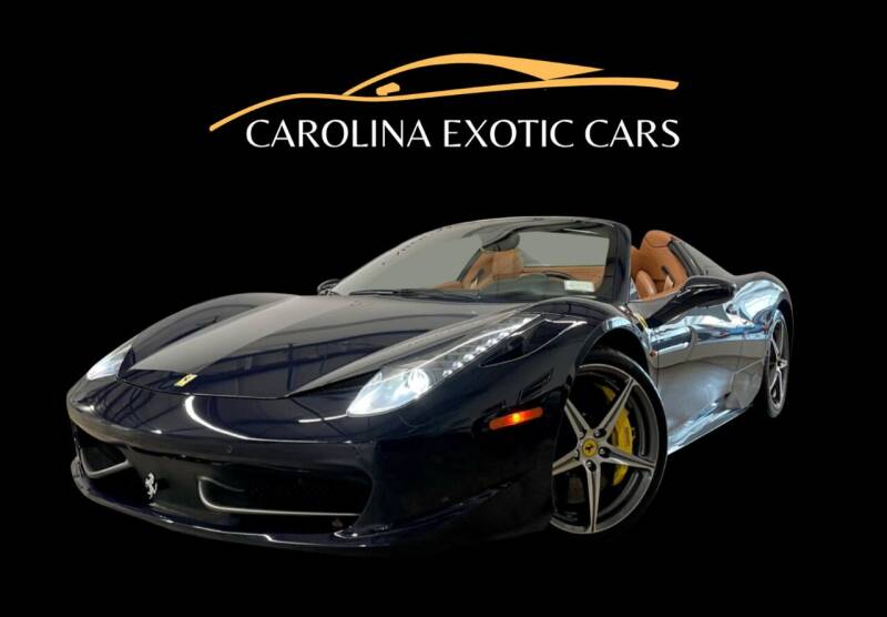 2015 Ferrari 458 Spider for sale at Carolina Exotic Cars & Consignment Center in Raleigh NC