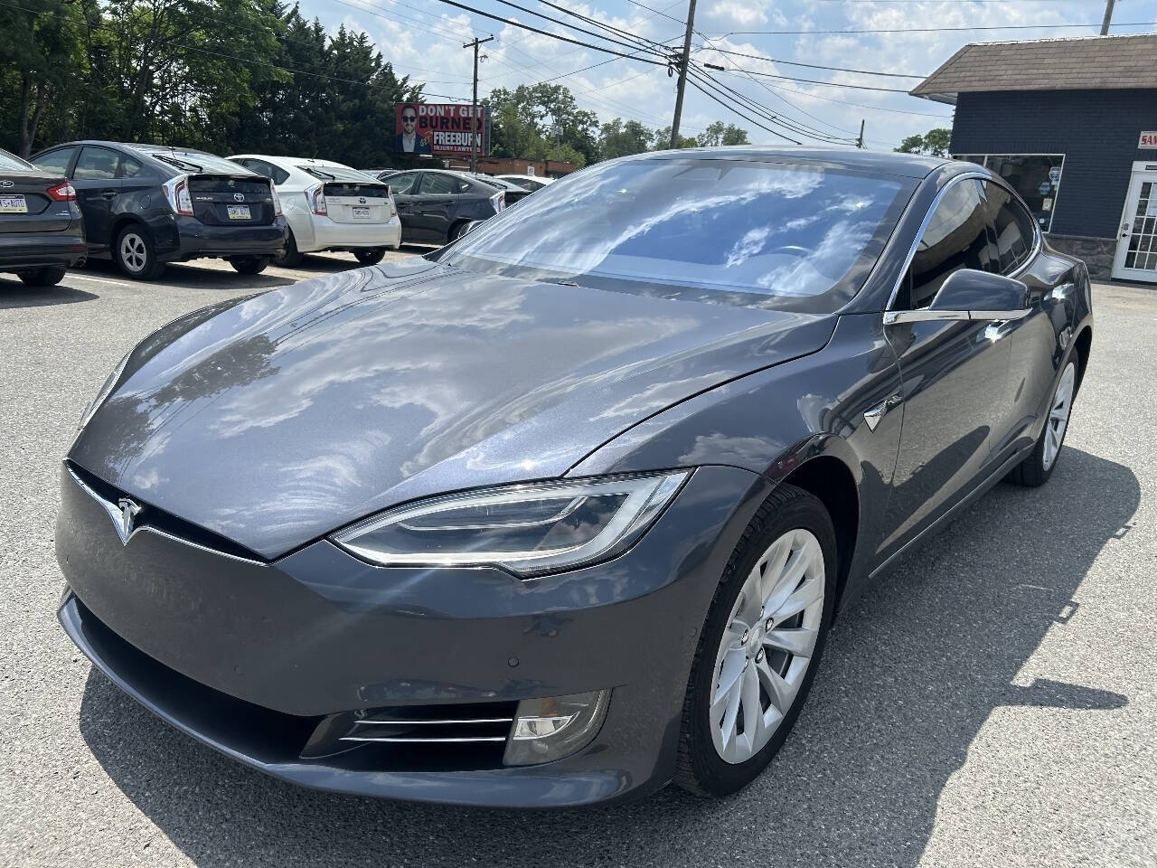 Silver 2018 Tesla Model S 75D AWD 75D 4dr Liftback 1