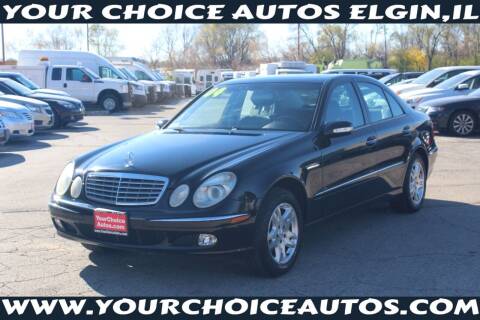 2004 Mercedes-Benz E-Class for sale at Your Choice Autos - Elgin in Elgin IL