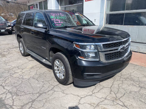 2015 Chevrolet Tahoe for sale at Latham Auto Sales & Service in Latham NY