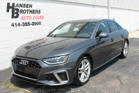 2022 Audi A4 for sale at HANSEN BROTHERS AUTO SALES in Milwaukee WI