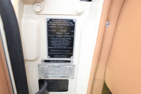 1991 Rolls-Royce Silver Spur
