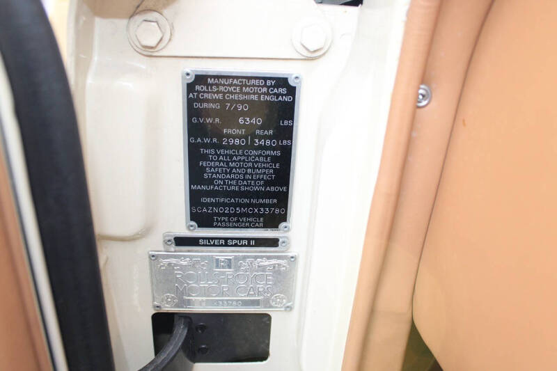 1991 Rolls-Royce Silver Spur