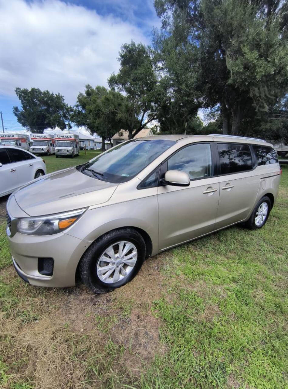 Gold 2016 Kia Sedona LX LX 4dr Mini-Van 1